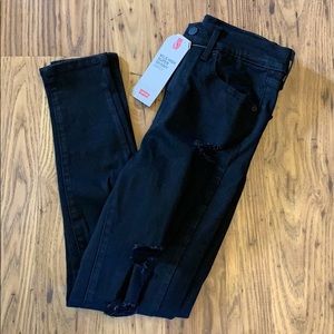 Levi’s Black Ripped Jeans